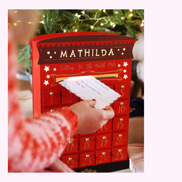 Postcard Letterbox Advent Calendar