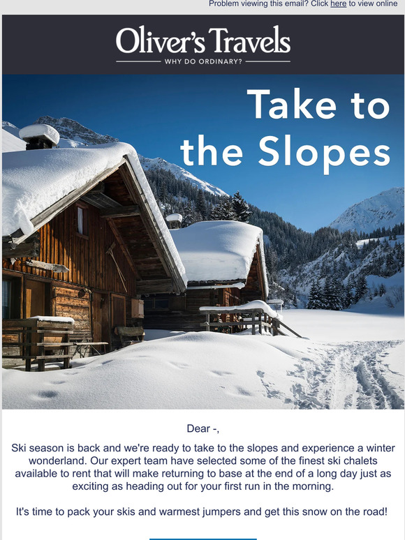 Hit The Slopes With Our Boutique Ski Chalets ⛷️