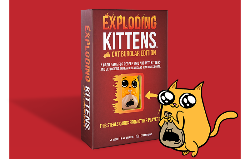 Exploding Kittens: Cat Burglar Edition