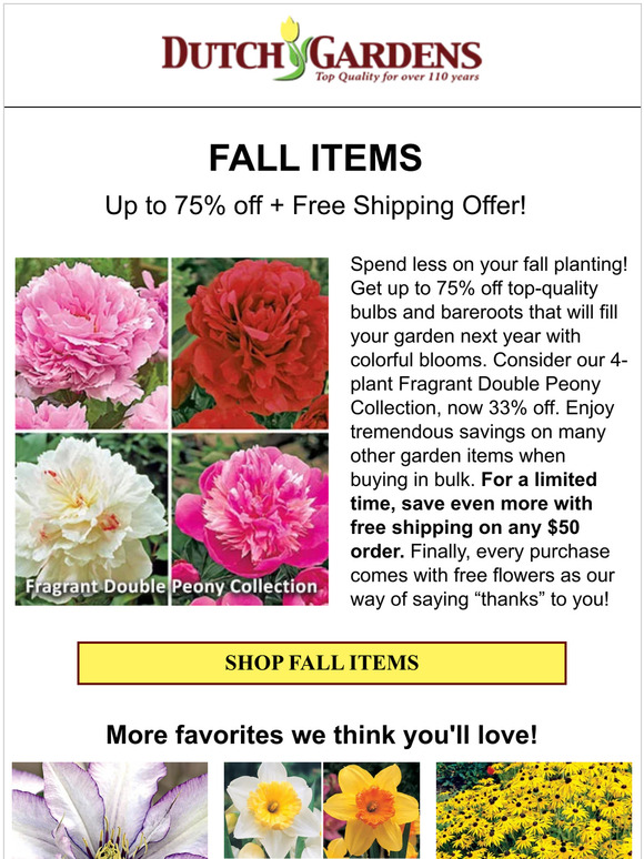 🧑‍🌾 Gardeners, spend less this fall on planting!
