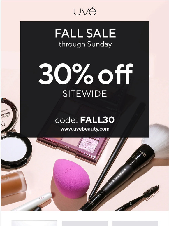 “Fall” in Love with 30% OFF