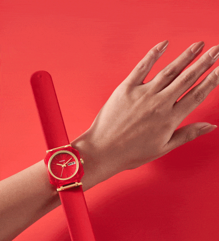 Fossil Introducing Our Fossil Rock Candy Slap Watch Milled