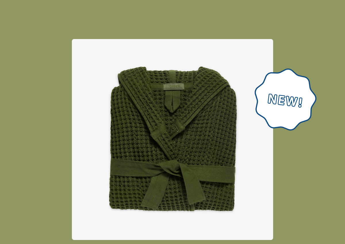Onsen: New bath robe colors are here! | Milled