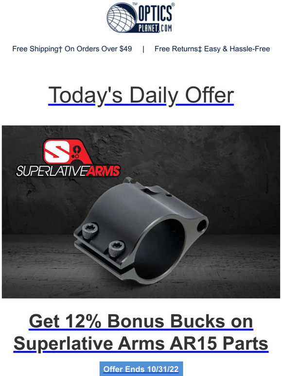 Get 12 Bonus Bucks + Upgrade Your AR15 Milled