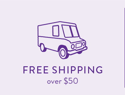 FREE SHIPPING over $50