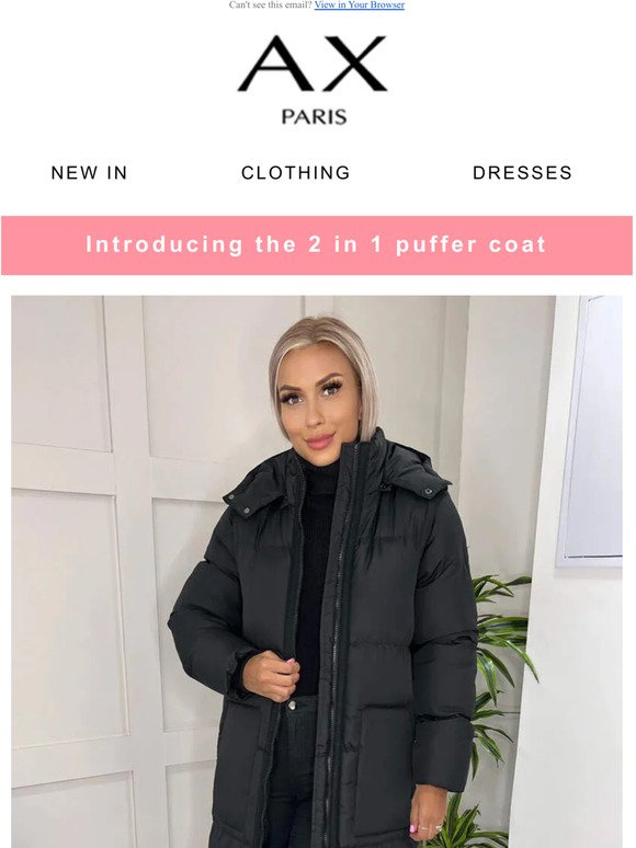 Introducing the 2 in 1 coat!