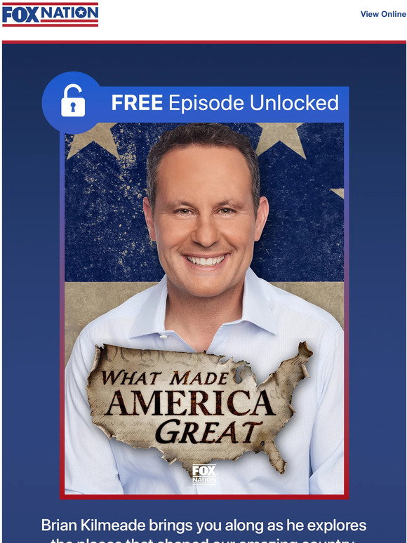 Fox News Enjoy A FREE Episode Of What Made America Great Milled Fox news enjoy a free episode of what made america great milled