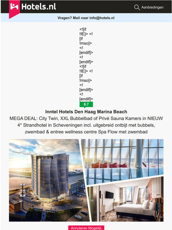 Exclusieve Inntel Hotels Sale!