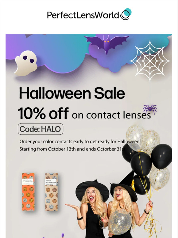 PerfectlensWorld What to wear for this Halloween Milled