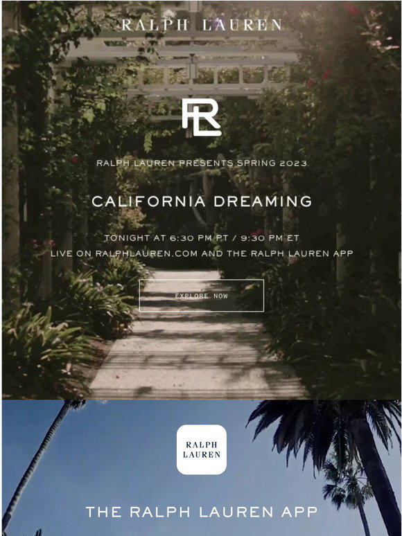 Ralph Lauren: Watch Tonight: Ralph Lauren's California Dreaming | Milled