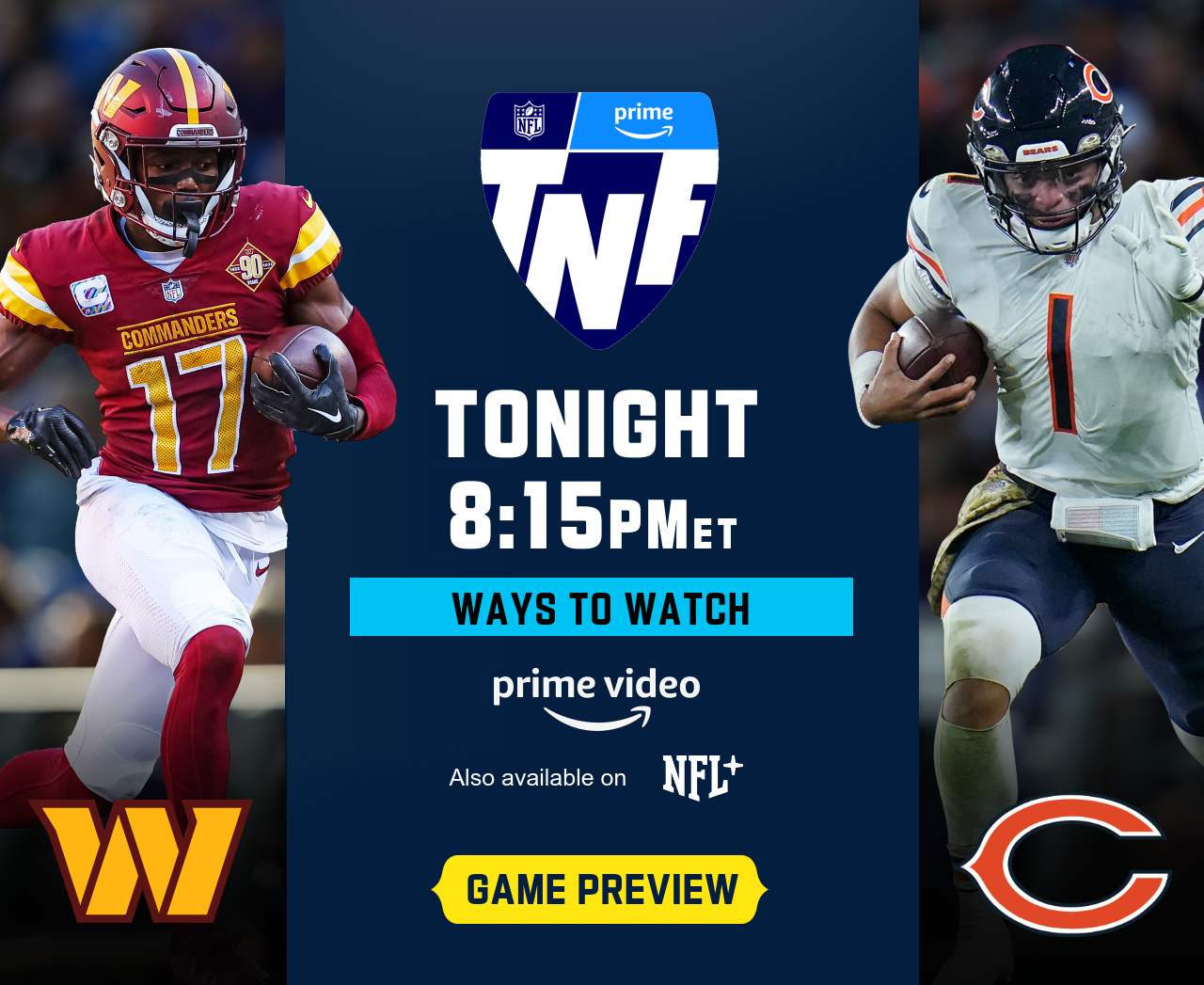 nfl game pass europe TNF Kicks Off TONIGHT 815 PM ET Milled