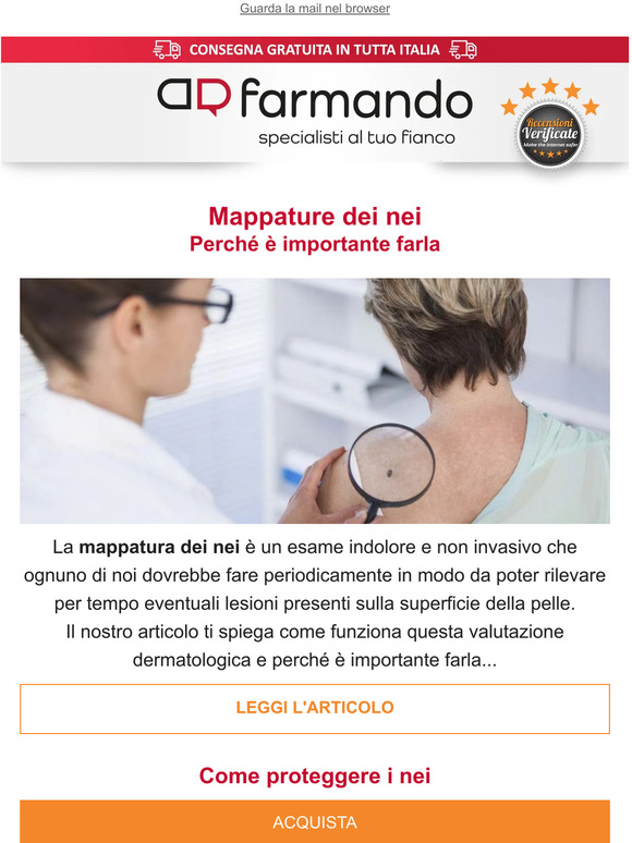 Mappatura dei nei: perché è importante farla