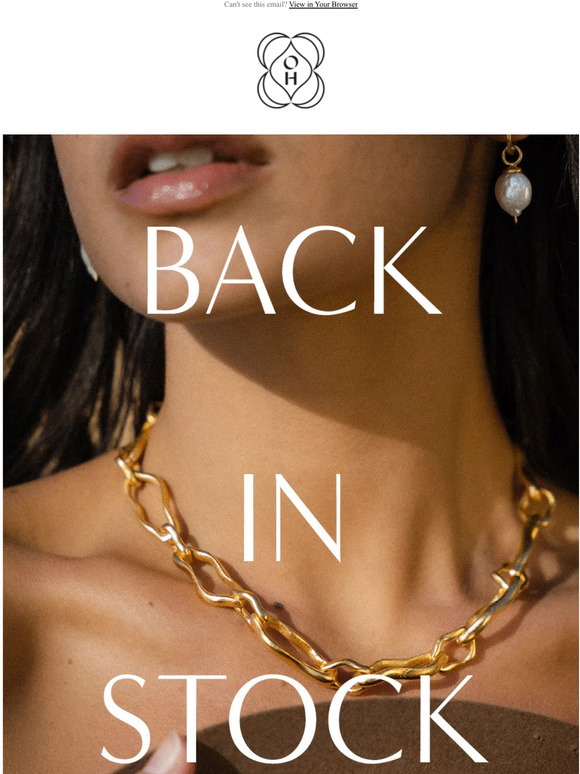 Ottoman Hands Our soldout pieces are back Milled