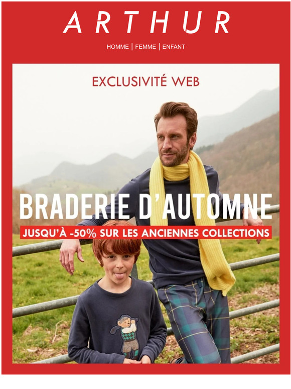 Tic, tac... c’est bientôt la fin de notre braderie d'Automne 🍂