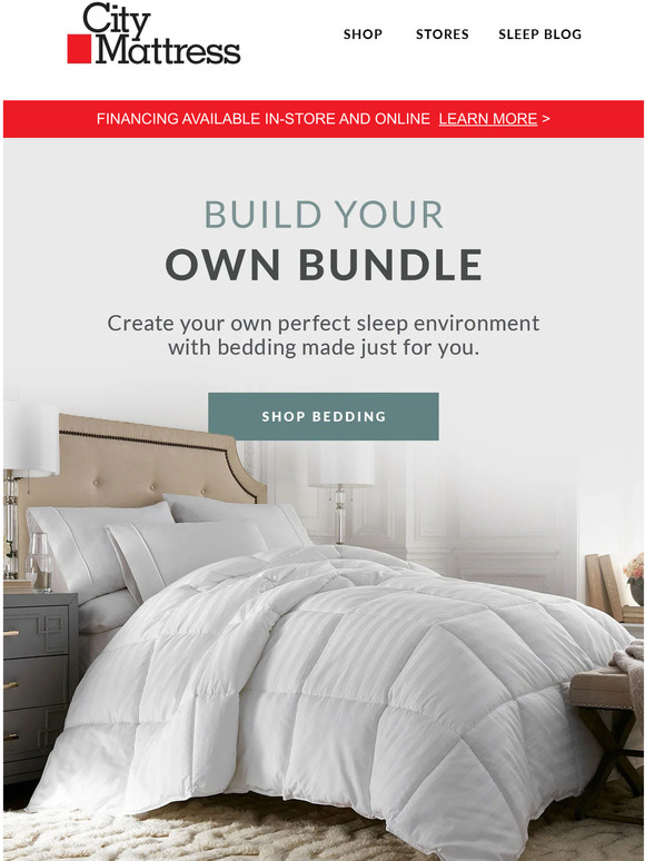 City Mattress Create your perfect sleep environment Milled