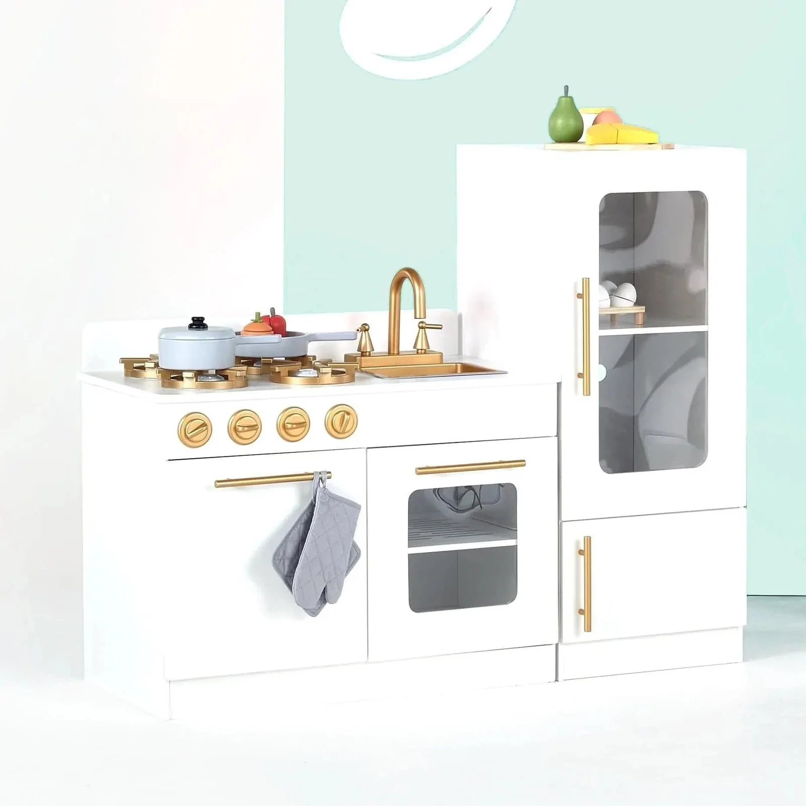 Image of Gourmet Toy Kitchen Set