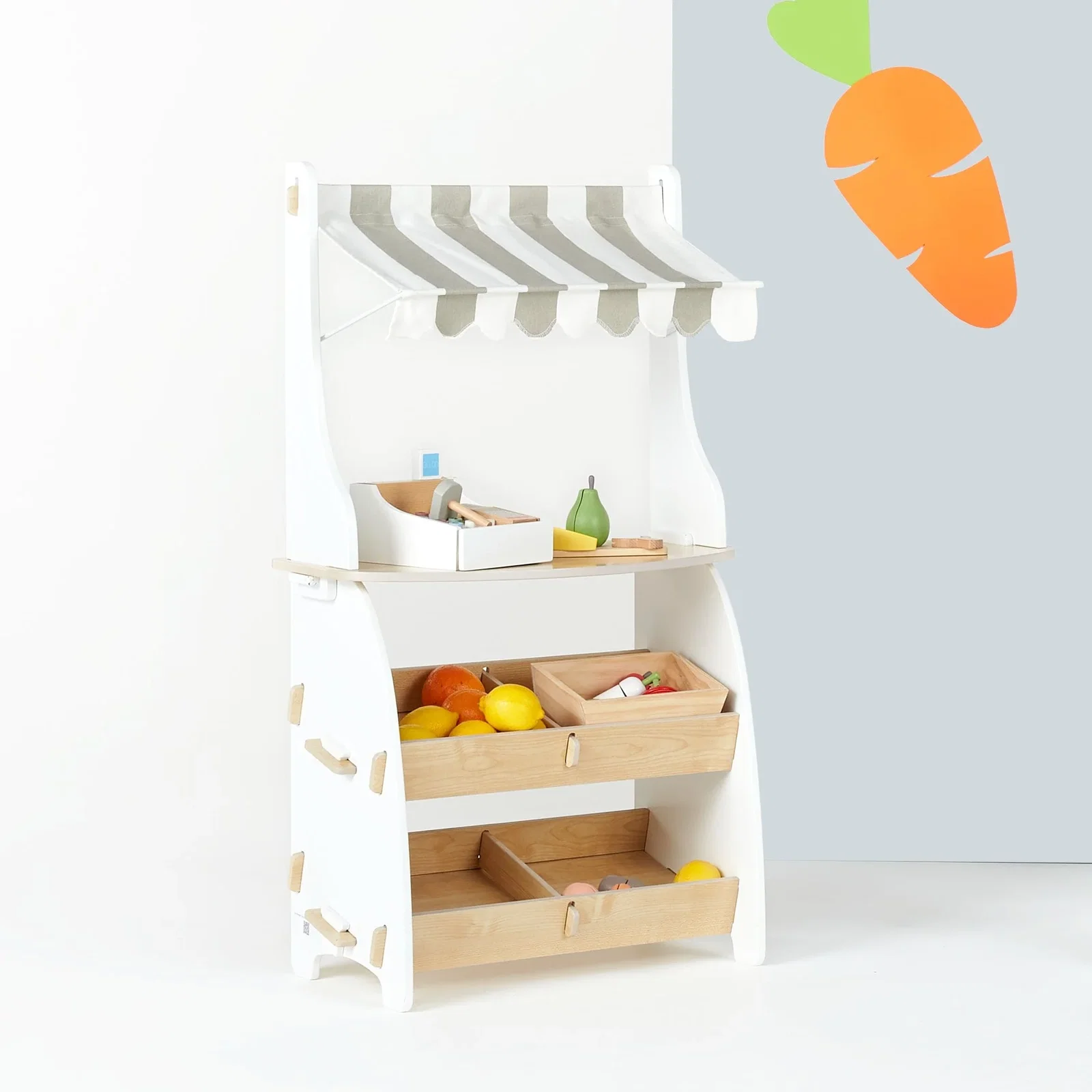 Image of Toy Market Grocer Stand Shop