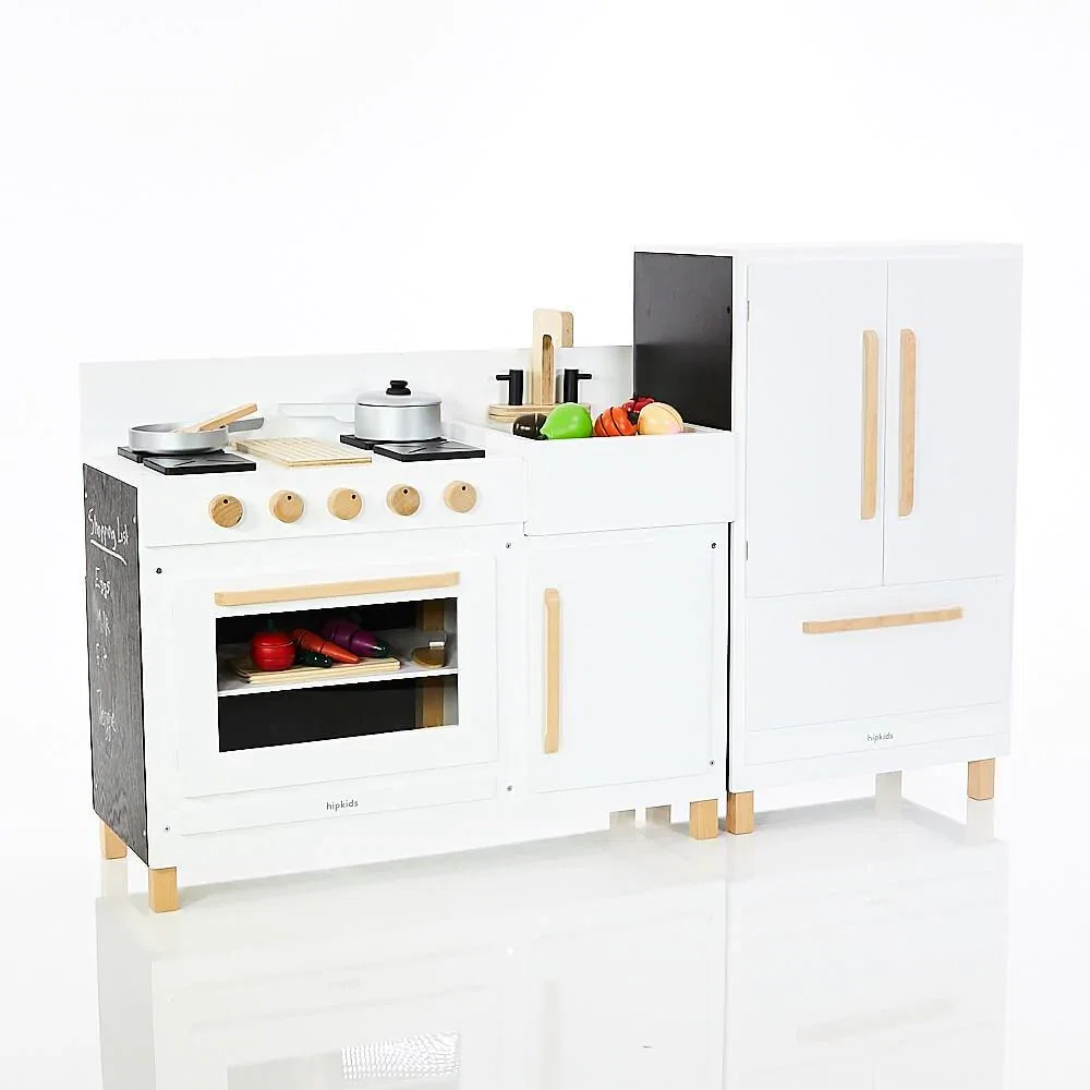 Image of Scandi Toy Kitchen & Fridge Set