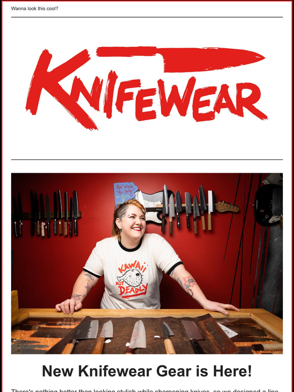 Knifewear New Knifewear Merch is Here! Milled
