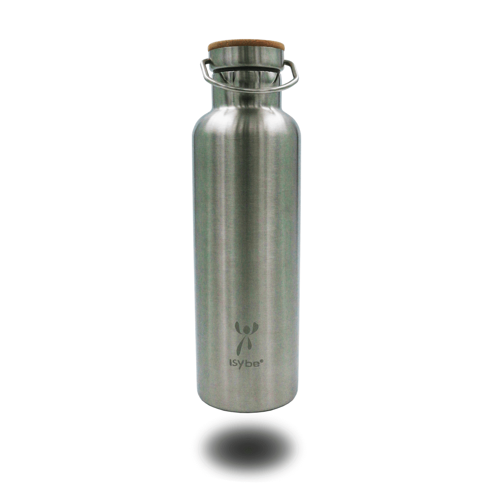ISYbe Thermosflasche - Trinkflasche aus Edelstahl 0,5L