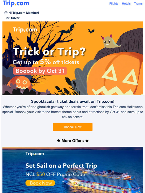 🎃Trick or Trip?