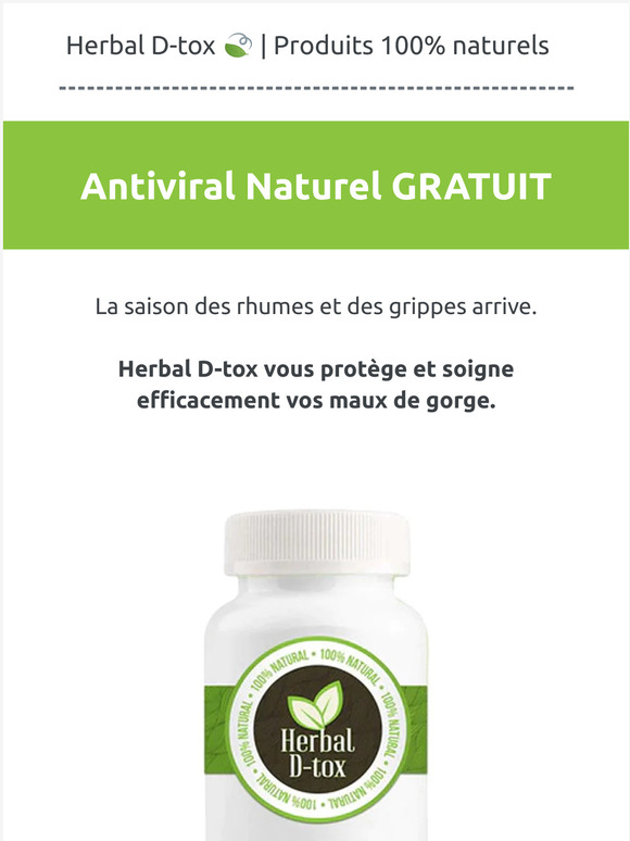 🌿 Antiviral Naturel OFFERT