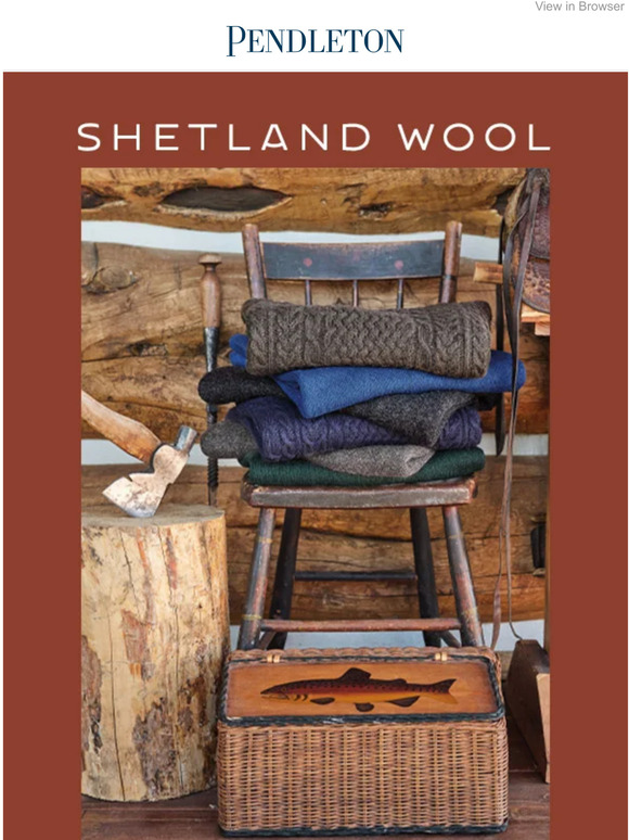 Pendleton Woolen Mills Our favorite fall layer Milled