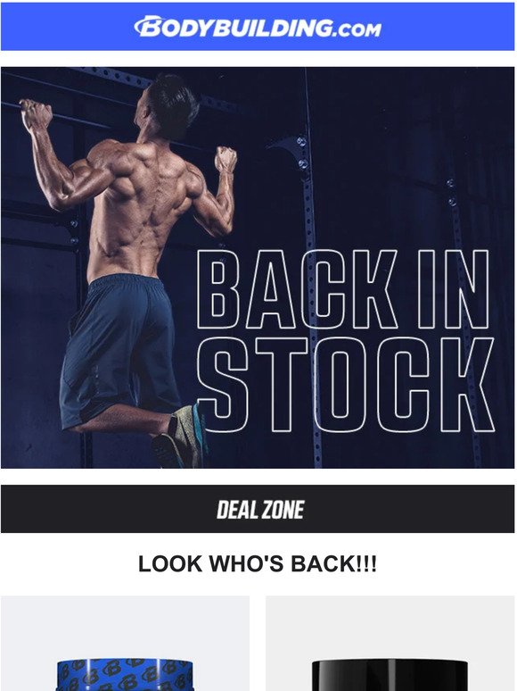 bodybuilding uk A Back In Stock Reveal Milled