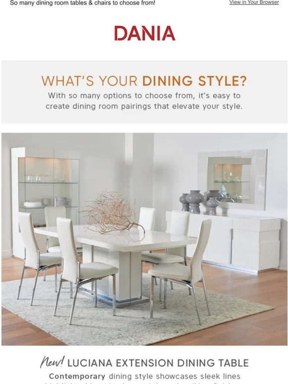 Dania Furniture Mix & Match Dining Room Pairings You’ll Love Milled