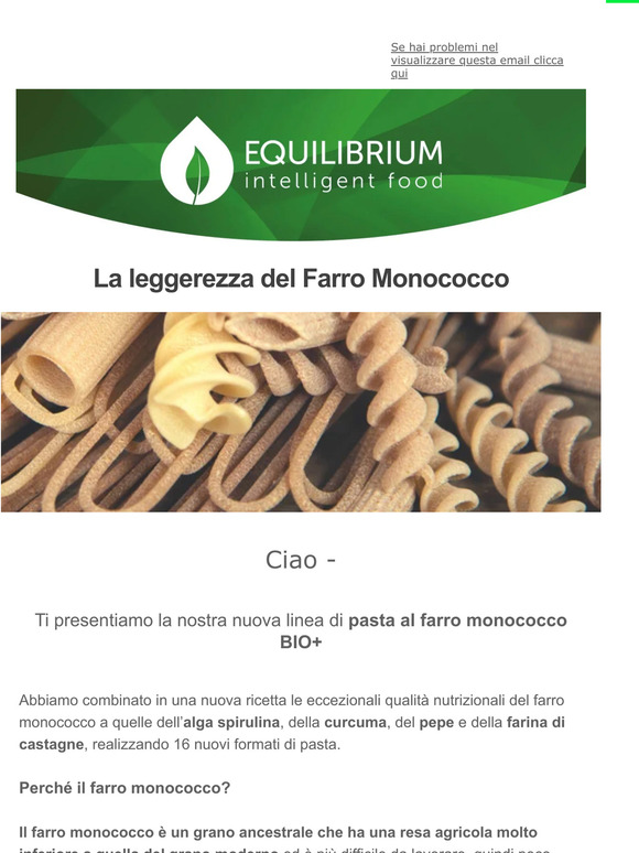 Pasta al farro monococco: vi presentiamo i nuovi formati!