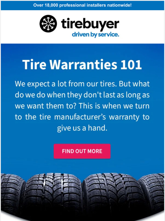 All About Your Tire Warranty Milled