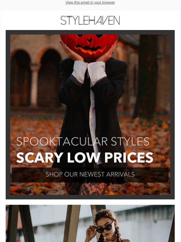 Shop Spooktacular Styles! 🎃