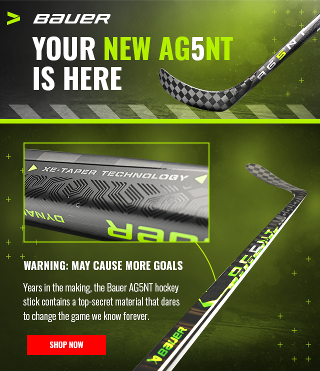 Pro Hockey Life New Bauer Ag5nt sticks are here! Milled