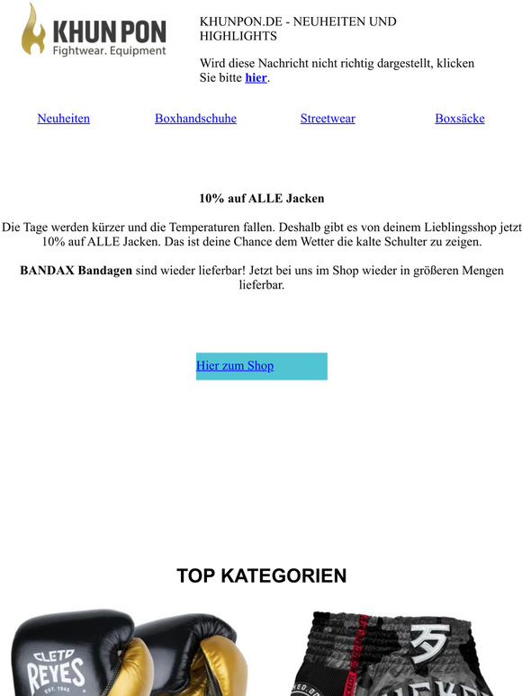 Bandax Restock! + 10% auf ALLE Jacken - nur für kurze Zeit