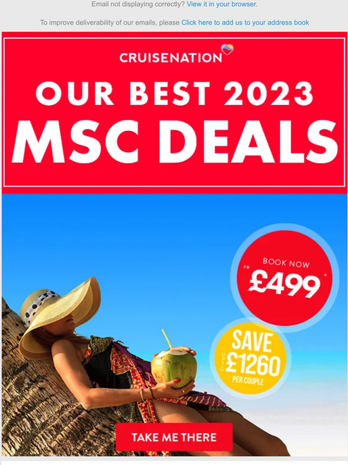msc cruise deals march 2023