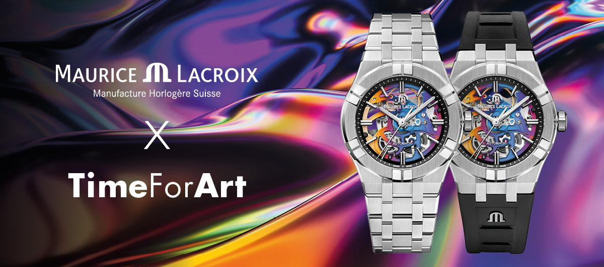 Maurice Lacroix Discover the unique AIKON Skeleton TimeForArt