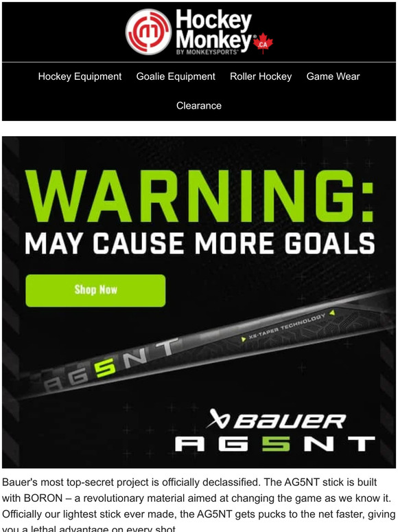 HockeyMonkey Bauer's biggest secret is finally out Milled