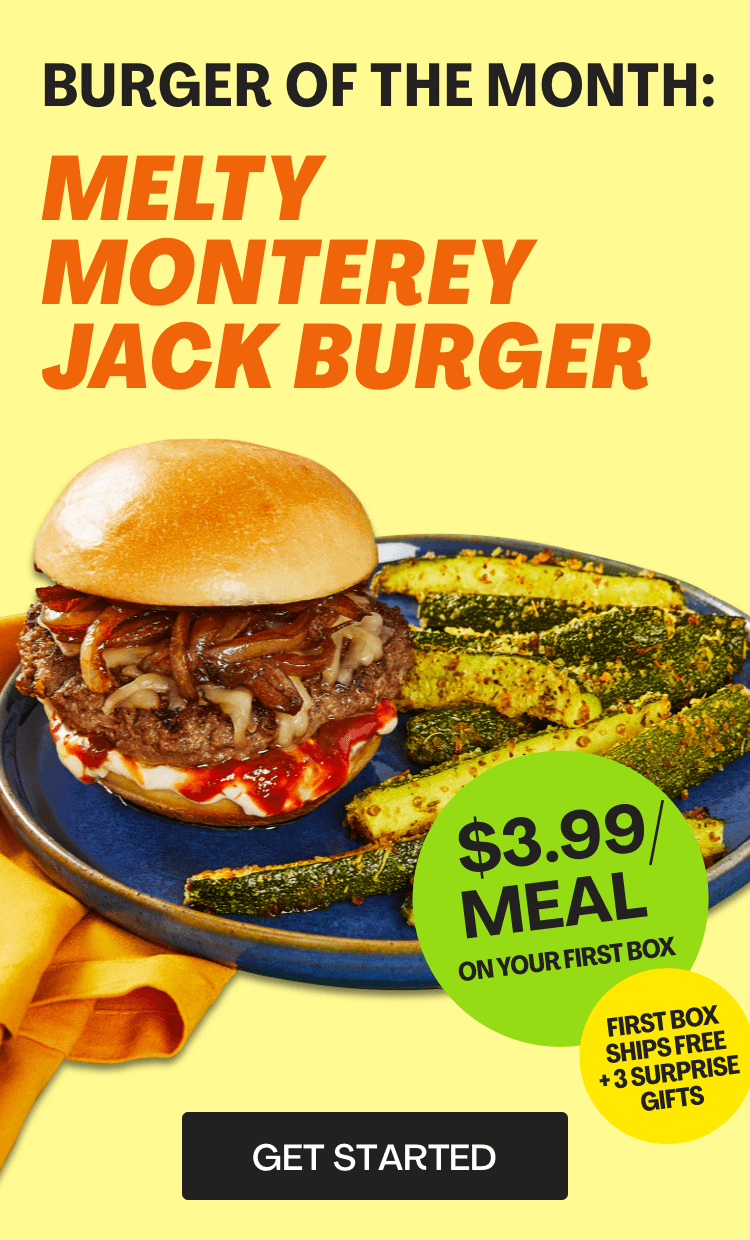 hellofresh Bun in a million Melty Monterey Jack Burger Milled