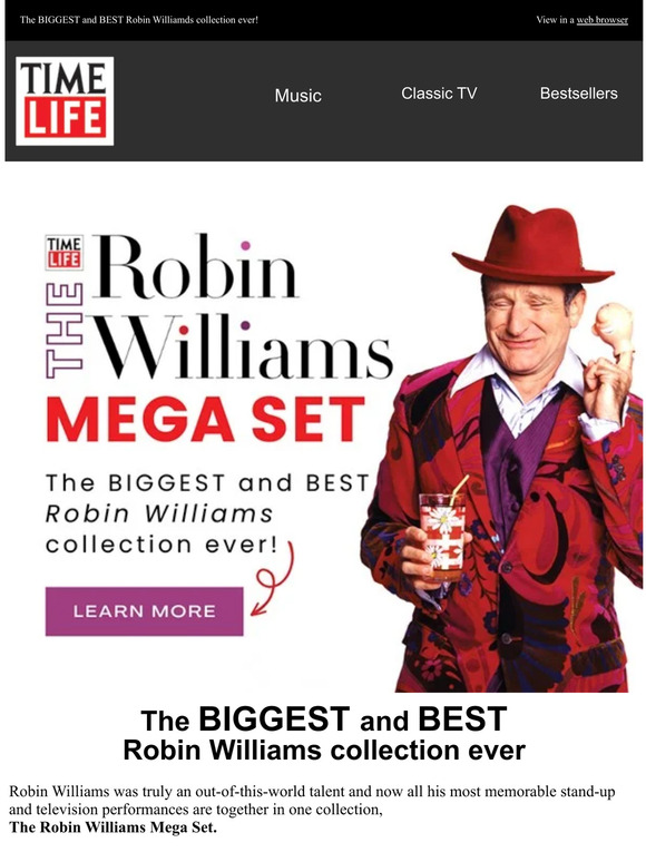 New: The Robin Williams Mega Set