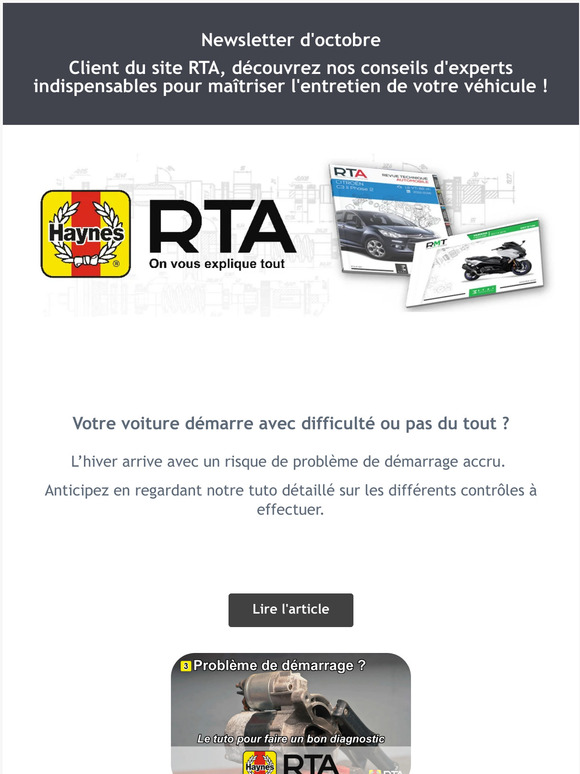 Votre voiture démarre avec difficulté ou pas du tout ? Effectuez un bon diagnostic avec notre nouveau tuto !