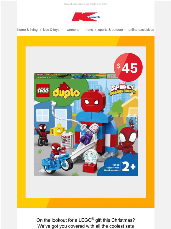 Kmart Australia Here, now LEGO® sets + advent calendars! Milled