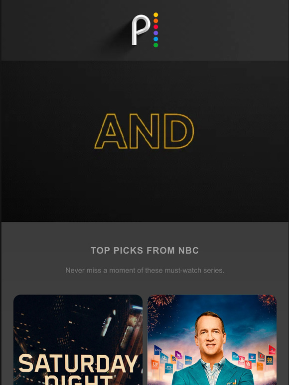 Peacock TV We’ve got new episodes just for you Milled