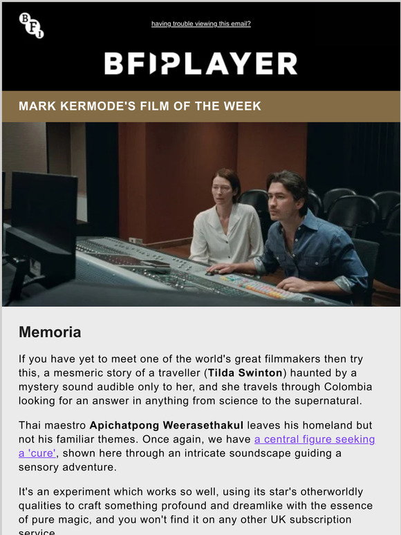 BFI: Mark Kermode's exclusive film of the week | Milled