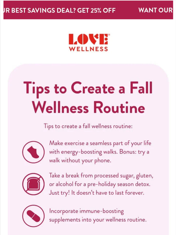 Love Wellness Introducing Tips for Wellness Milled