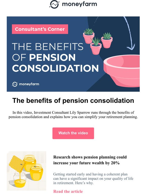 The benefits of pension consolidation and retirement planning