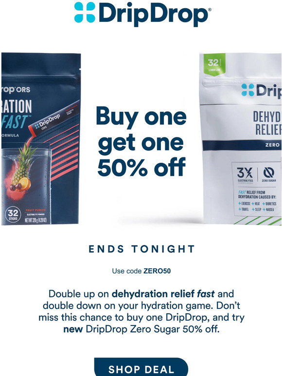 Final hours 50% OFF