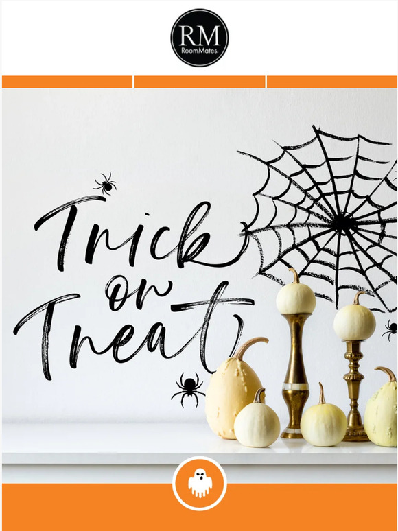 It's time to get spooky with RoomMates Decor!