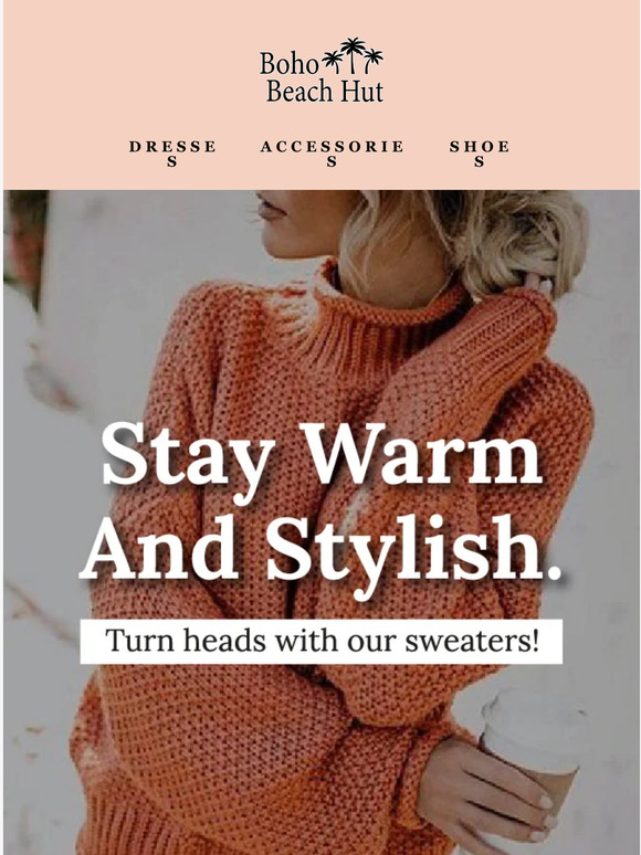 Basic, stylish, comfy, and warm…
