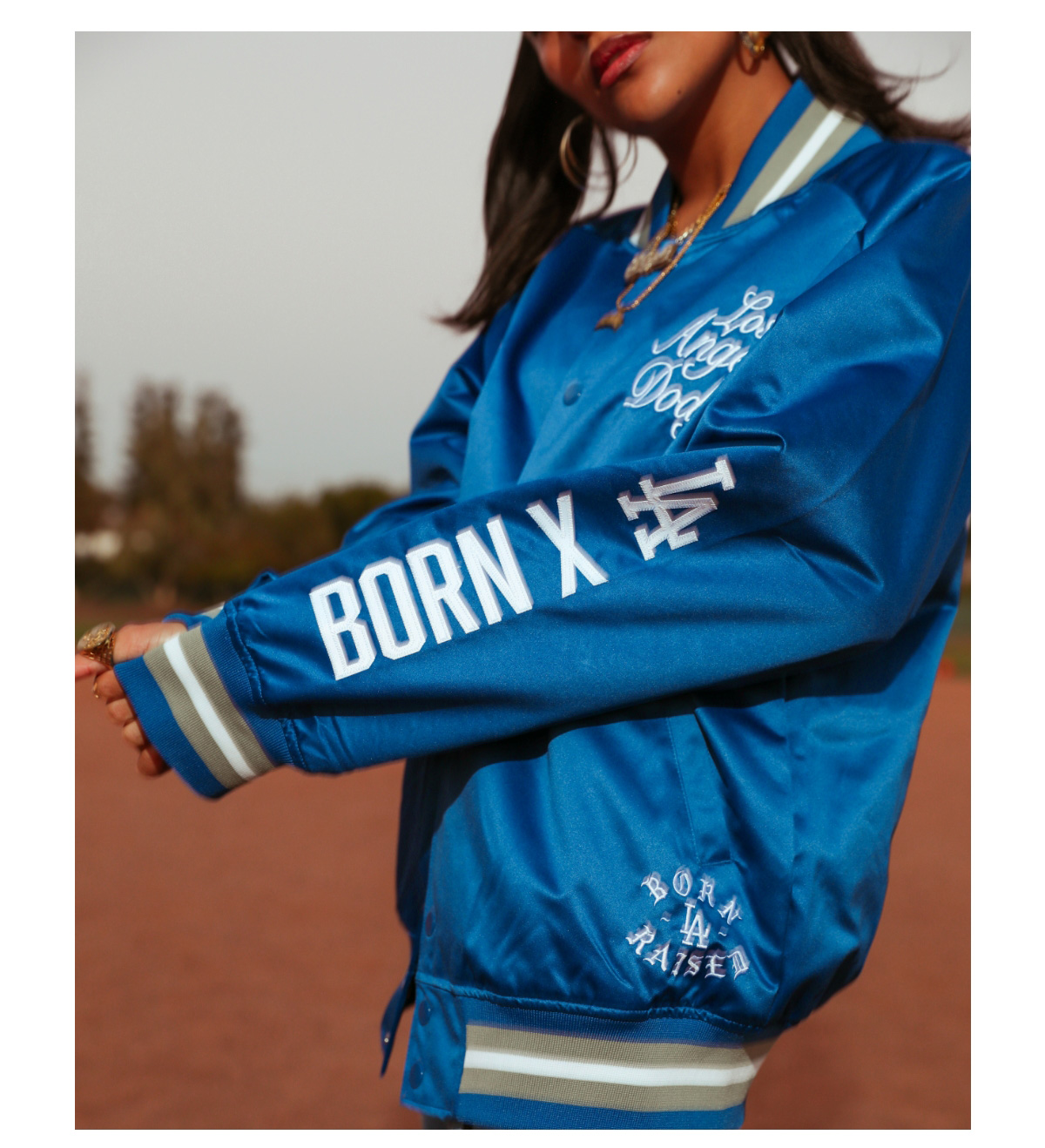 Mitchell & Ness: Just Dropped | BornxRaised x L.A. Dodgers x