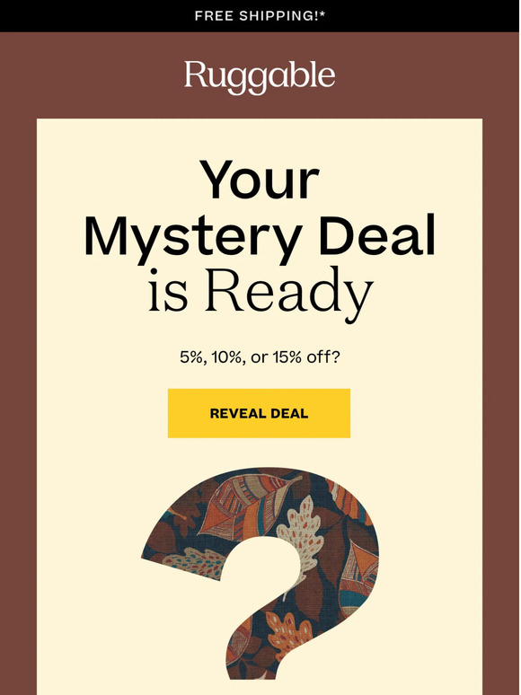 Ruggable Secret Discount Inside Milled